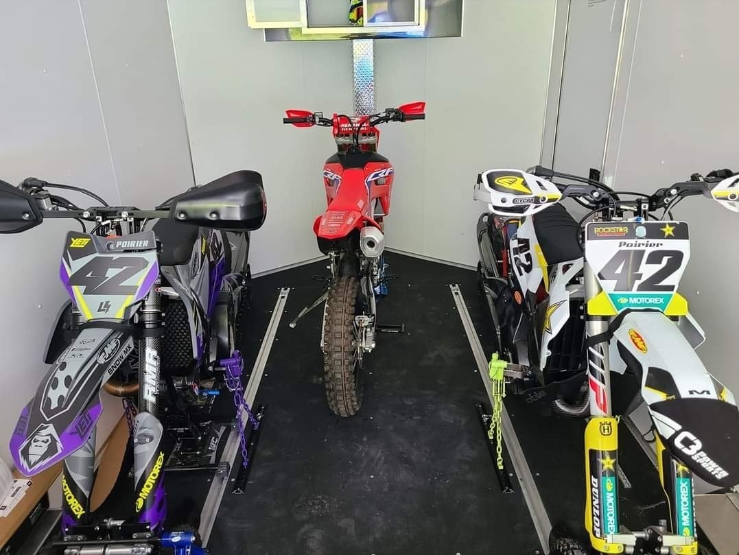 Bike Binderz Snowbike Kit Raw Aluminum