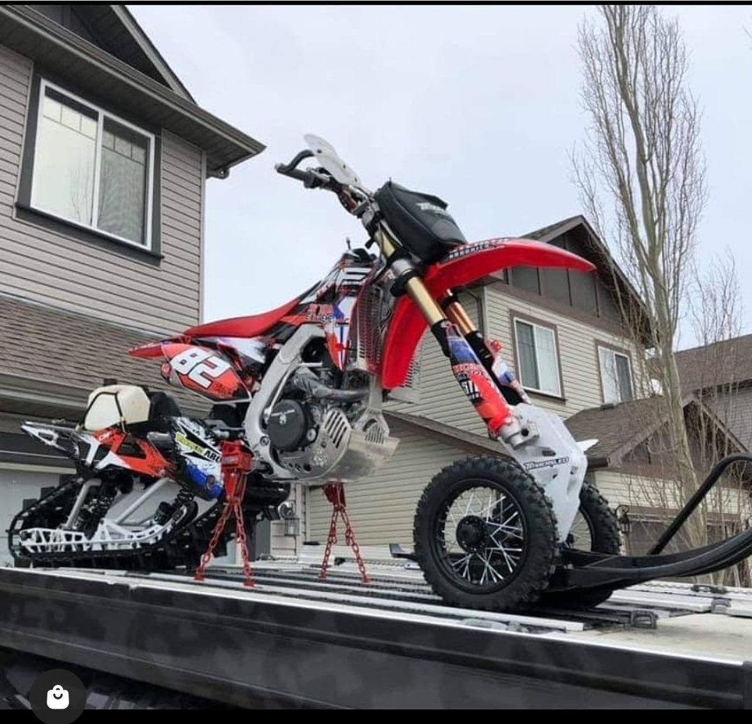 Bike Binderz Snowbike Kit Black